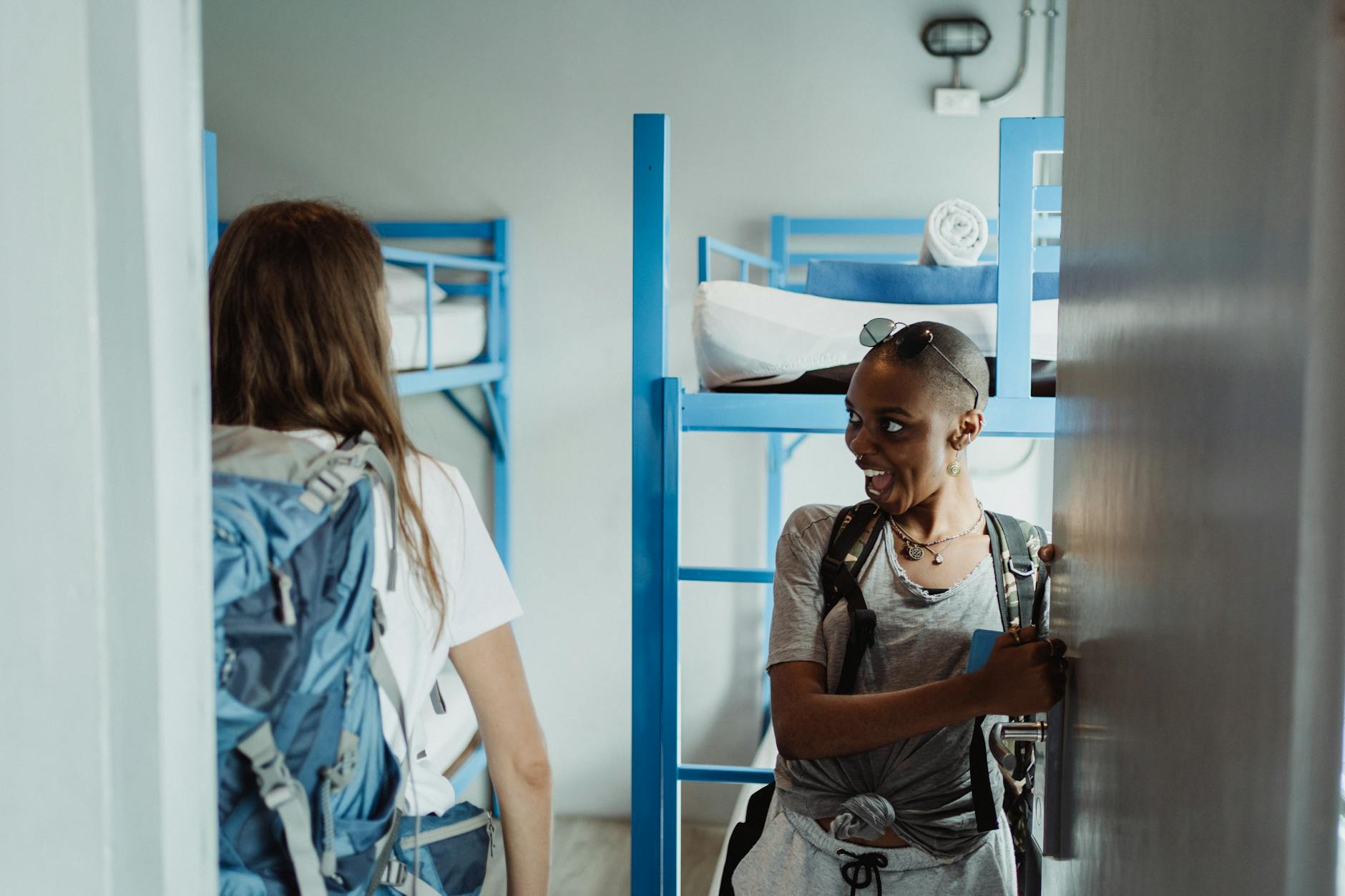 Budget hostel accommodation in Munich with bunk beds and shared spaces