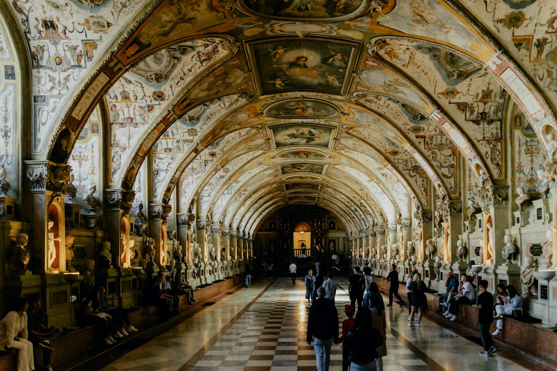 Munich Residenz palace courtyard Wittelsbach royal residence