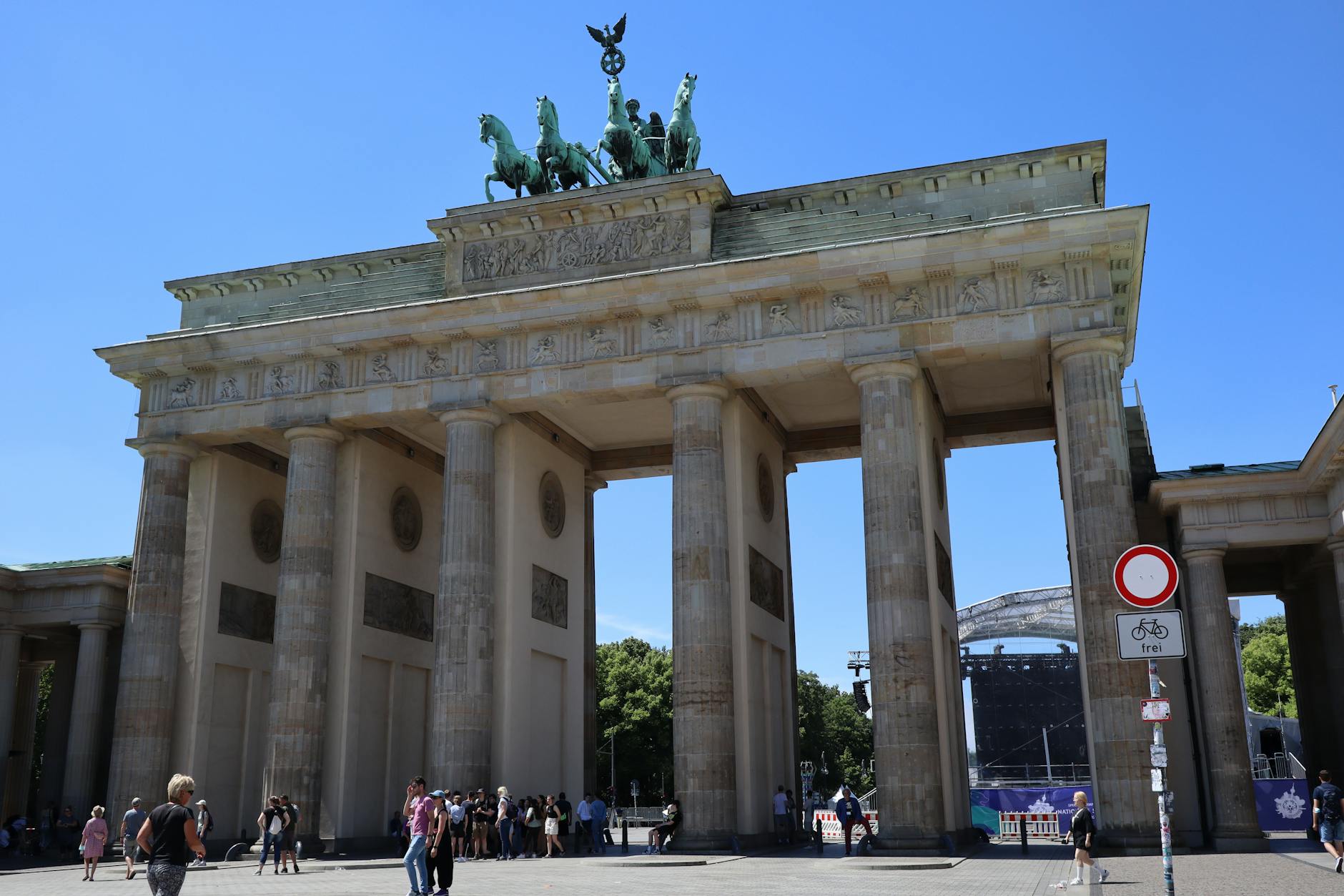 Siegestor Victory Gate Munich Ludwigstrasse