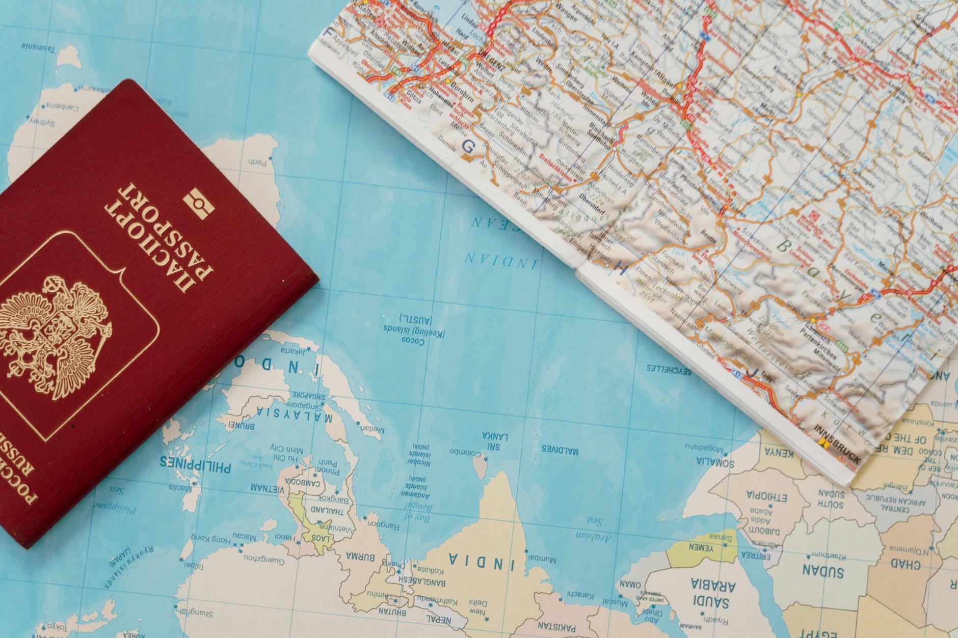 Planning Your Munich Trip: Complete Guide 2 Munich travel planning with map passport and travel essentials for trip preparation