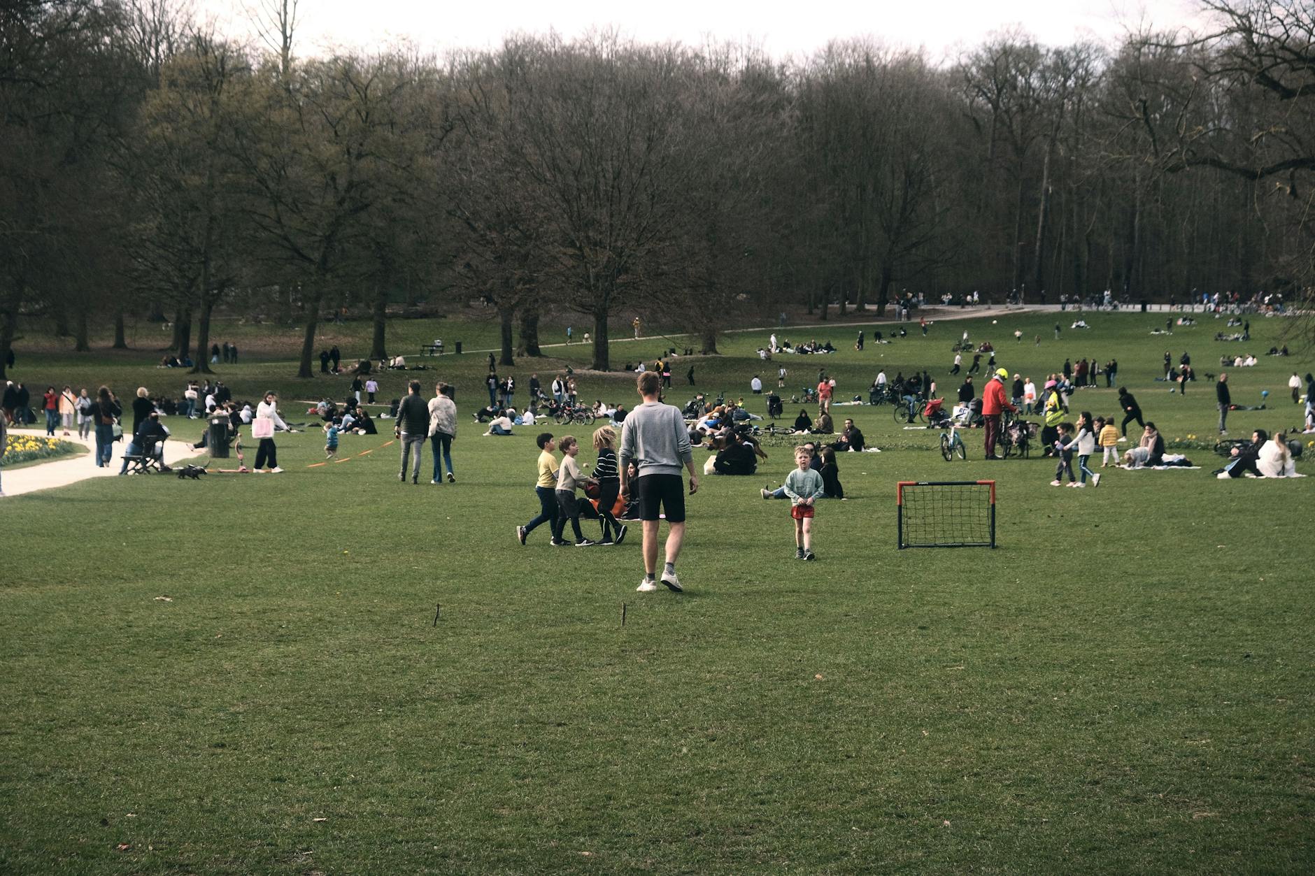 Munich with Kids: Ultimate Family Guide 2 Munich with kids enjoying family time at a sunny park playground