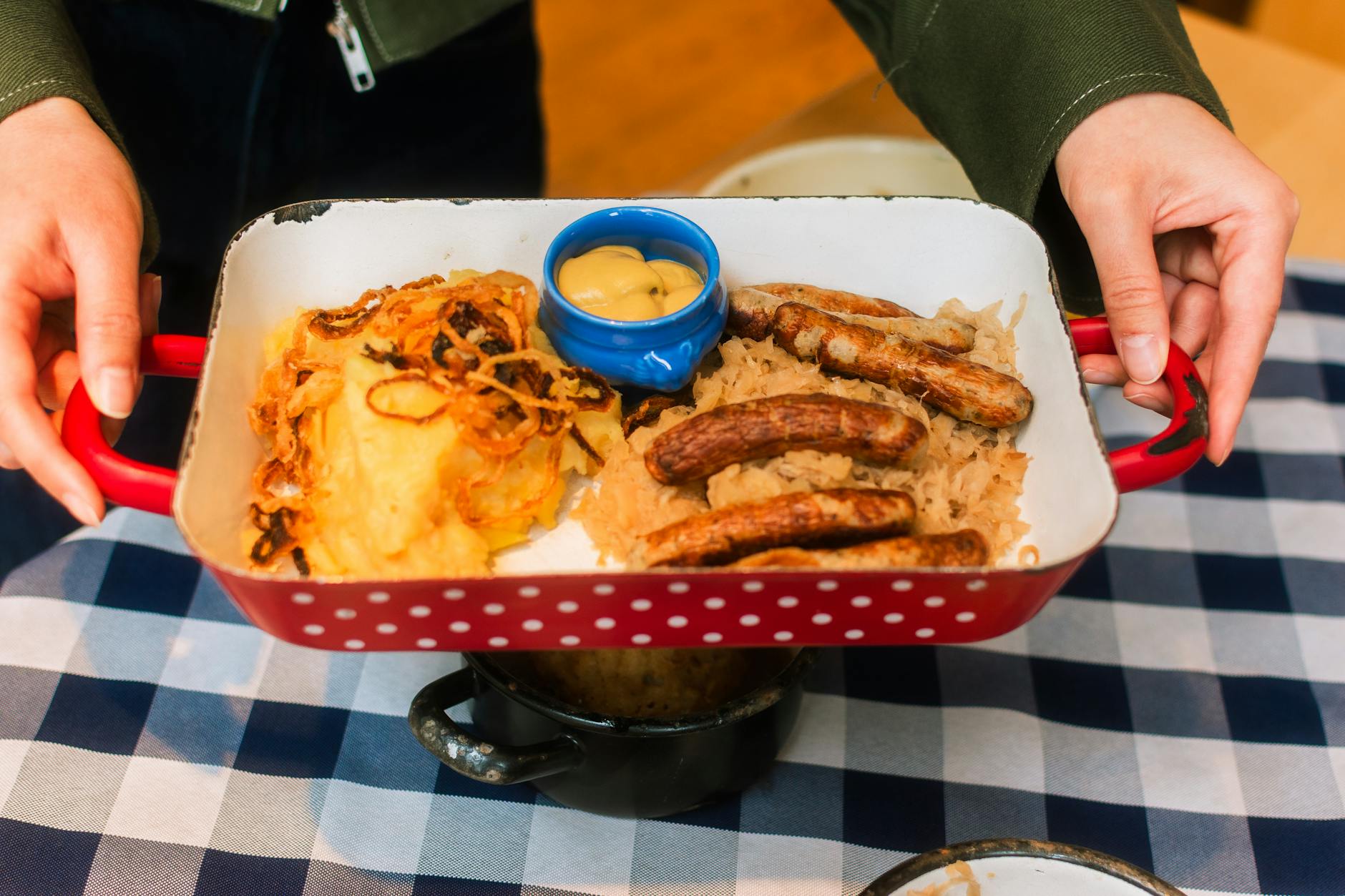 How Much Does a Munich Trip Cost? 4 Bavarian restaurant meal pork knuckle dumpling beer plate