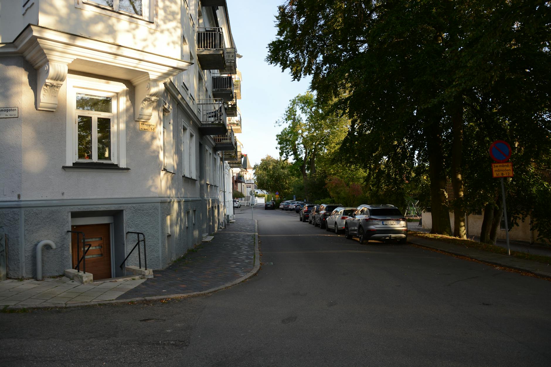 Munich Lehel quiet residential street historic apartment