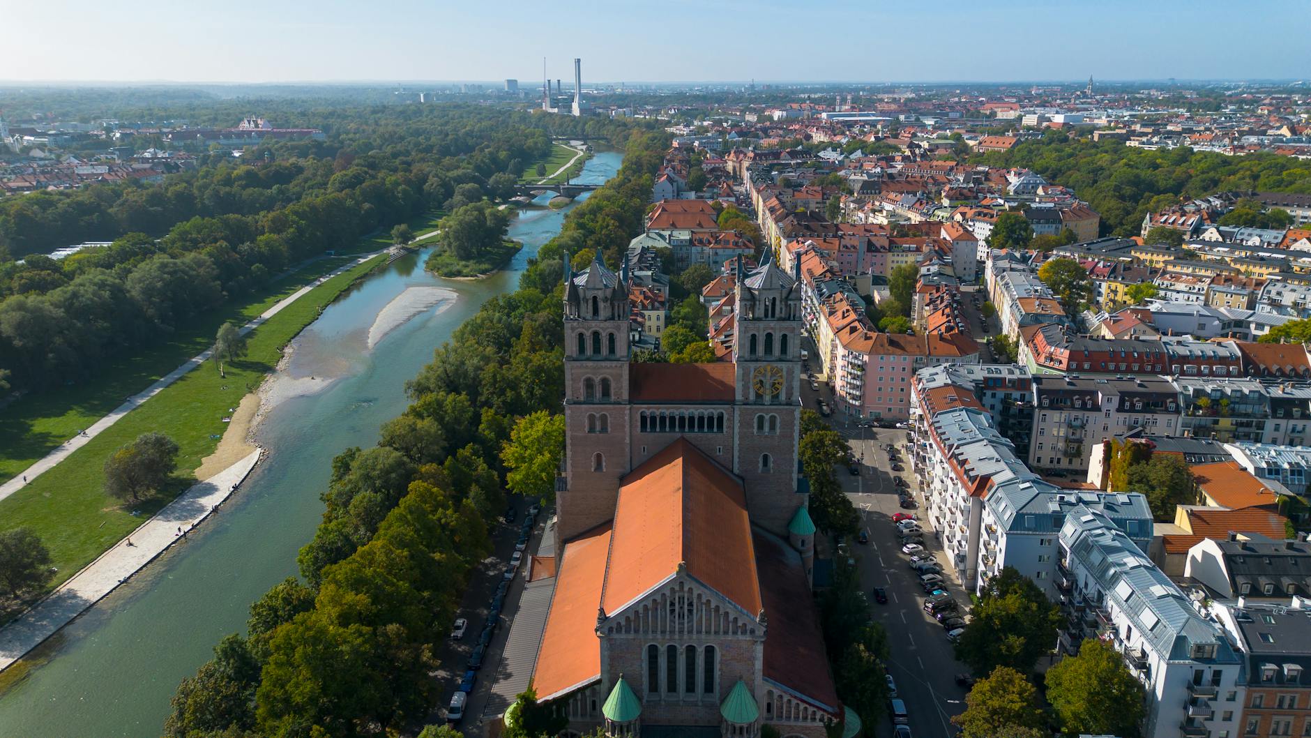 Isar river outdoor activities swimming kayaking Munich