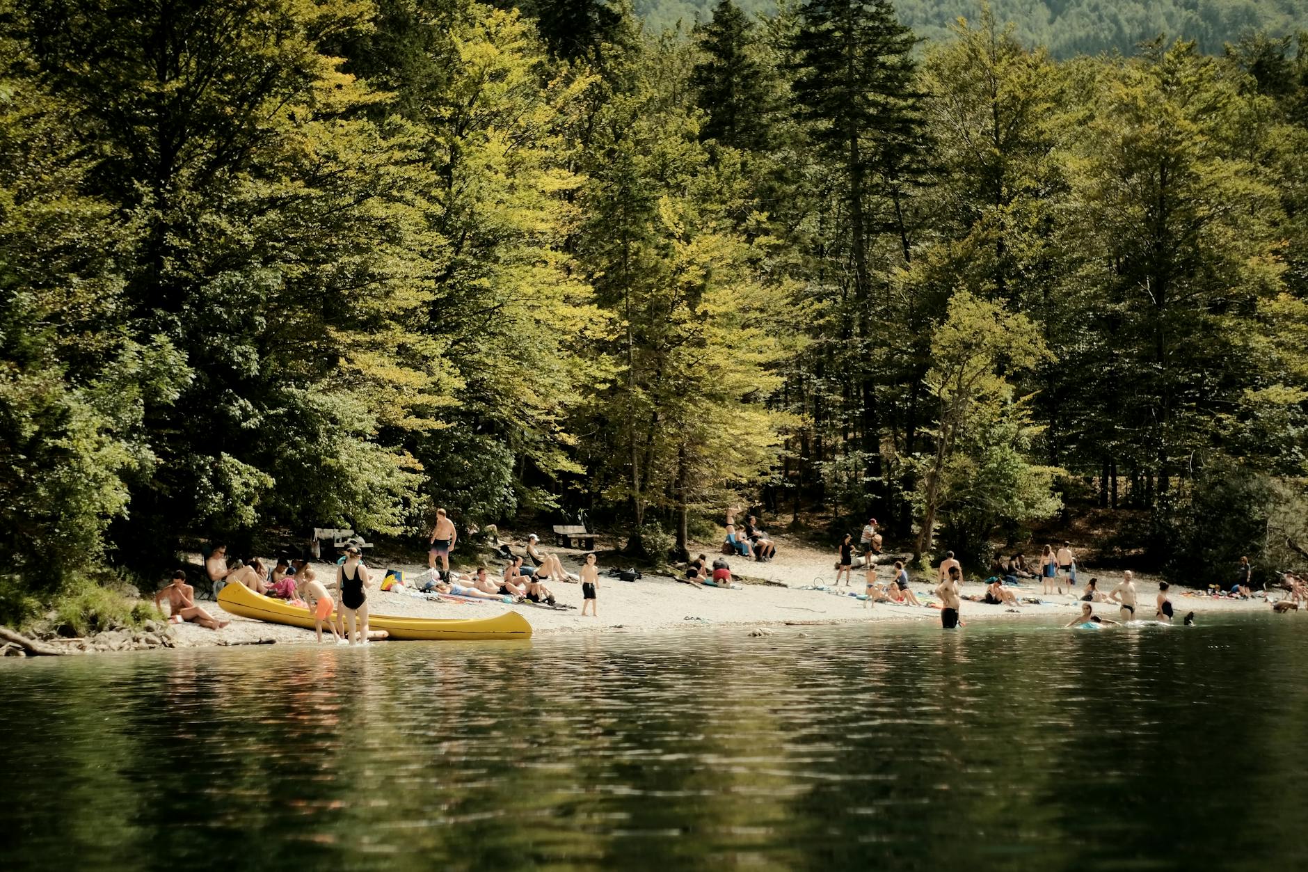 Best Lakes Near Munich: Swimming, Boating & Day Trips 7 Feringasee urban swimming lake Munich city edge with sandy beach and swimmers