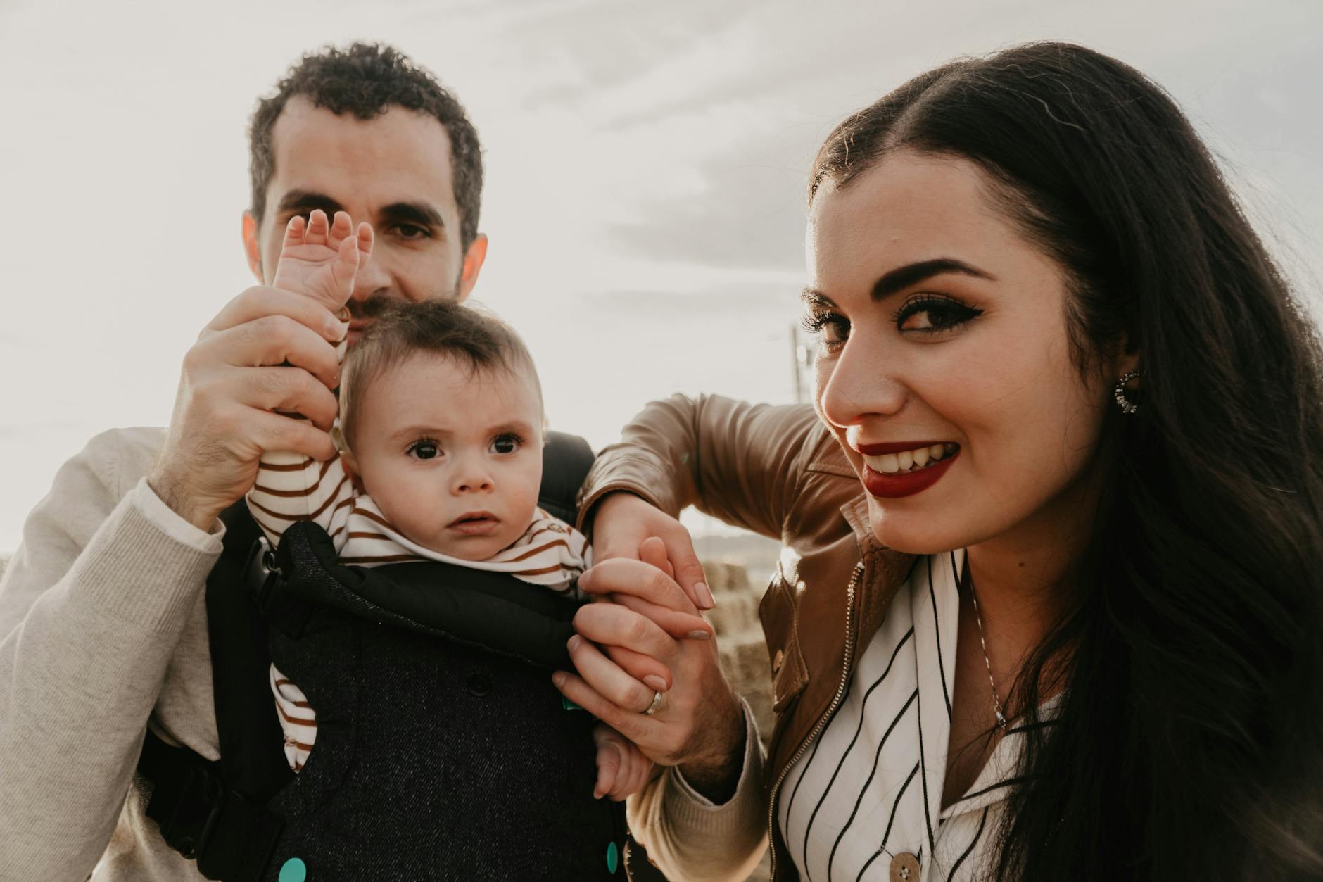 Baby family travel Europe