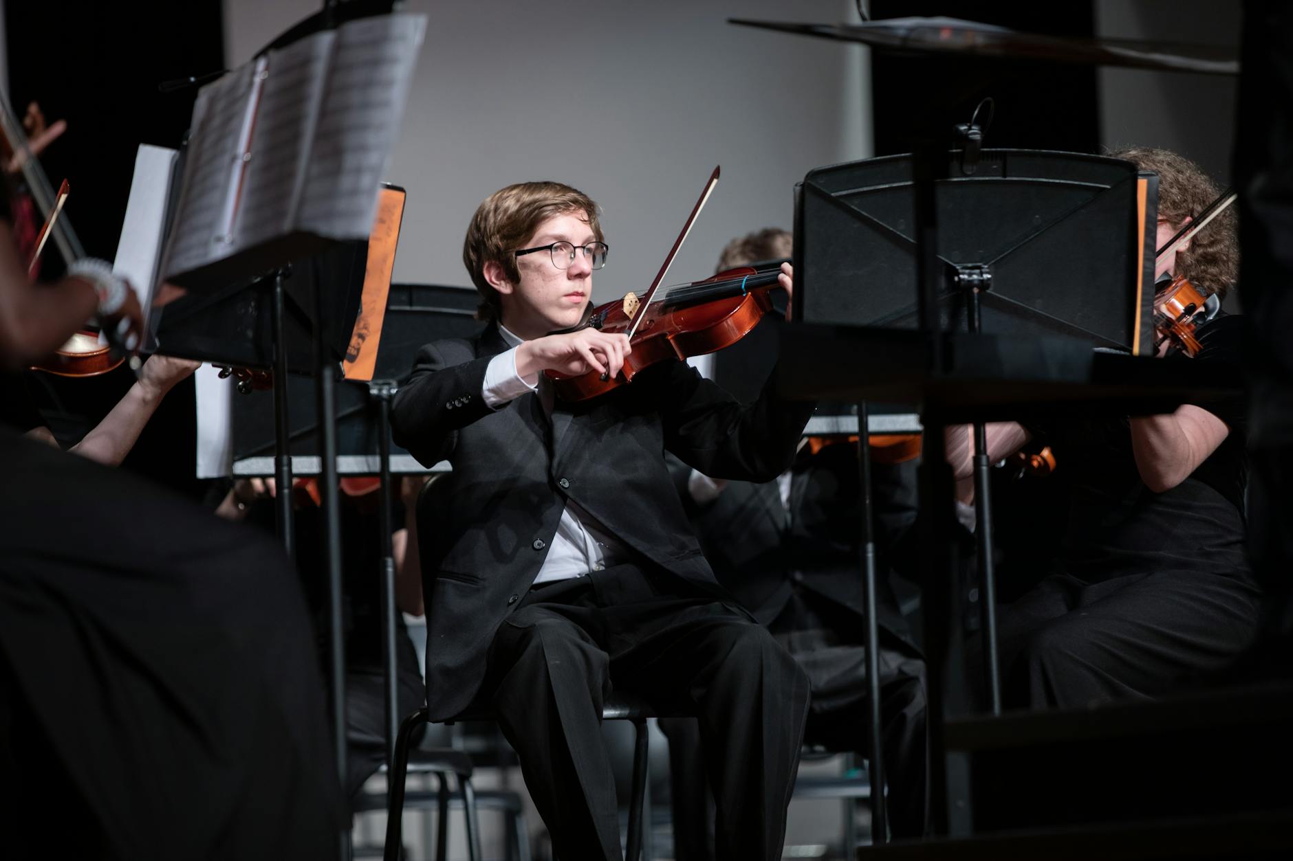 Classical concert orchestra