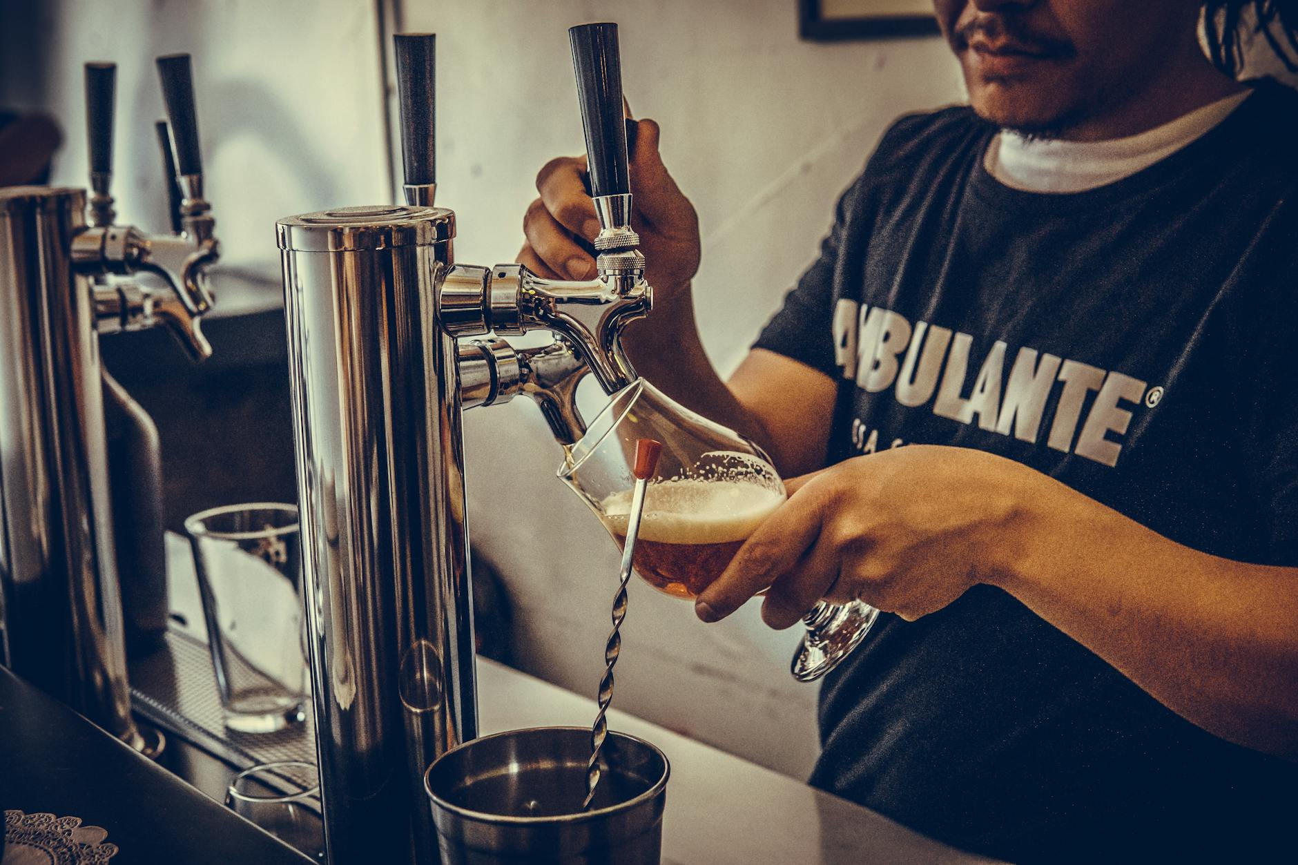 Munich Wine Bars and Craft Beer Spots: Beyond Beer Gardens 4 Craft beer taps in a taproom
