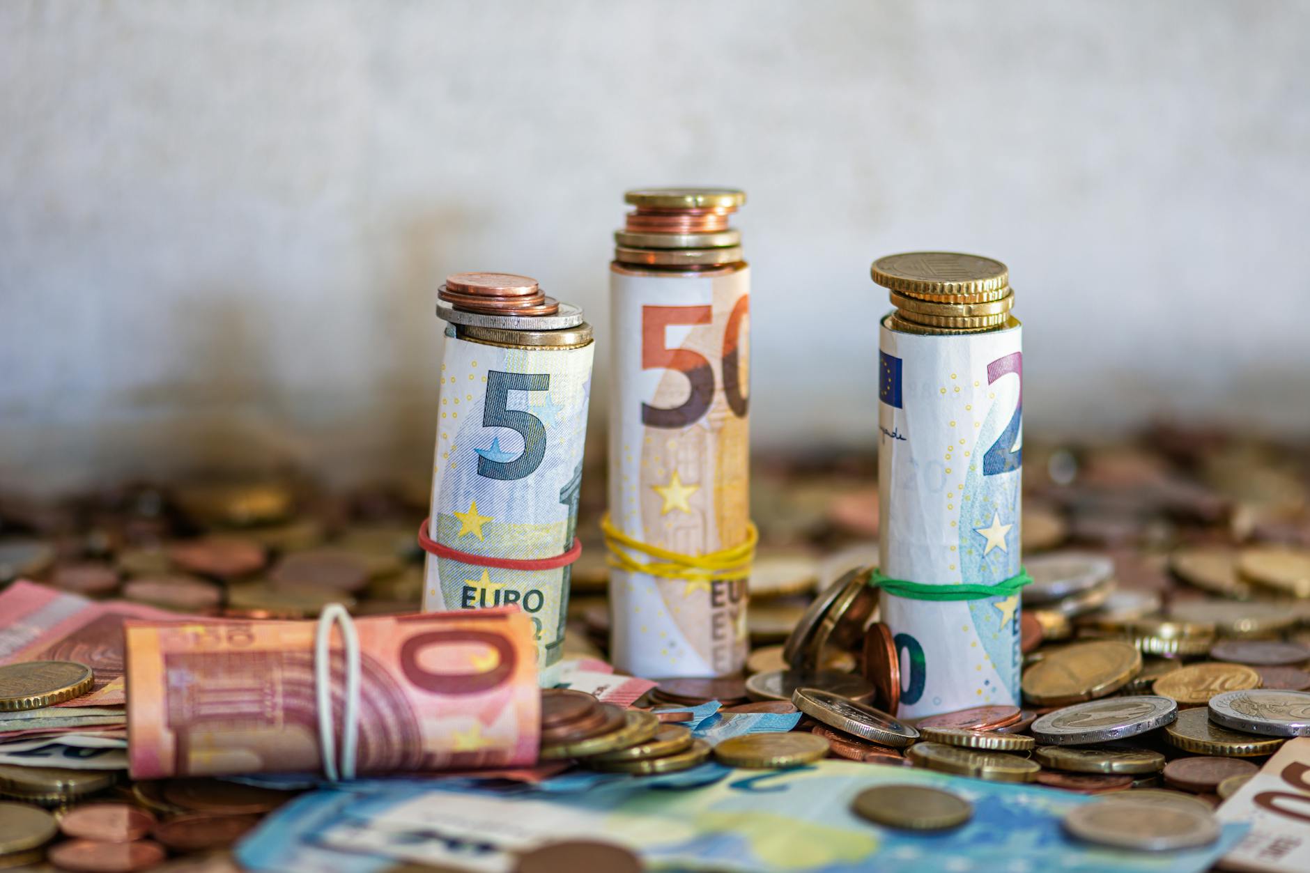 Euro currency money cash