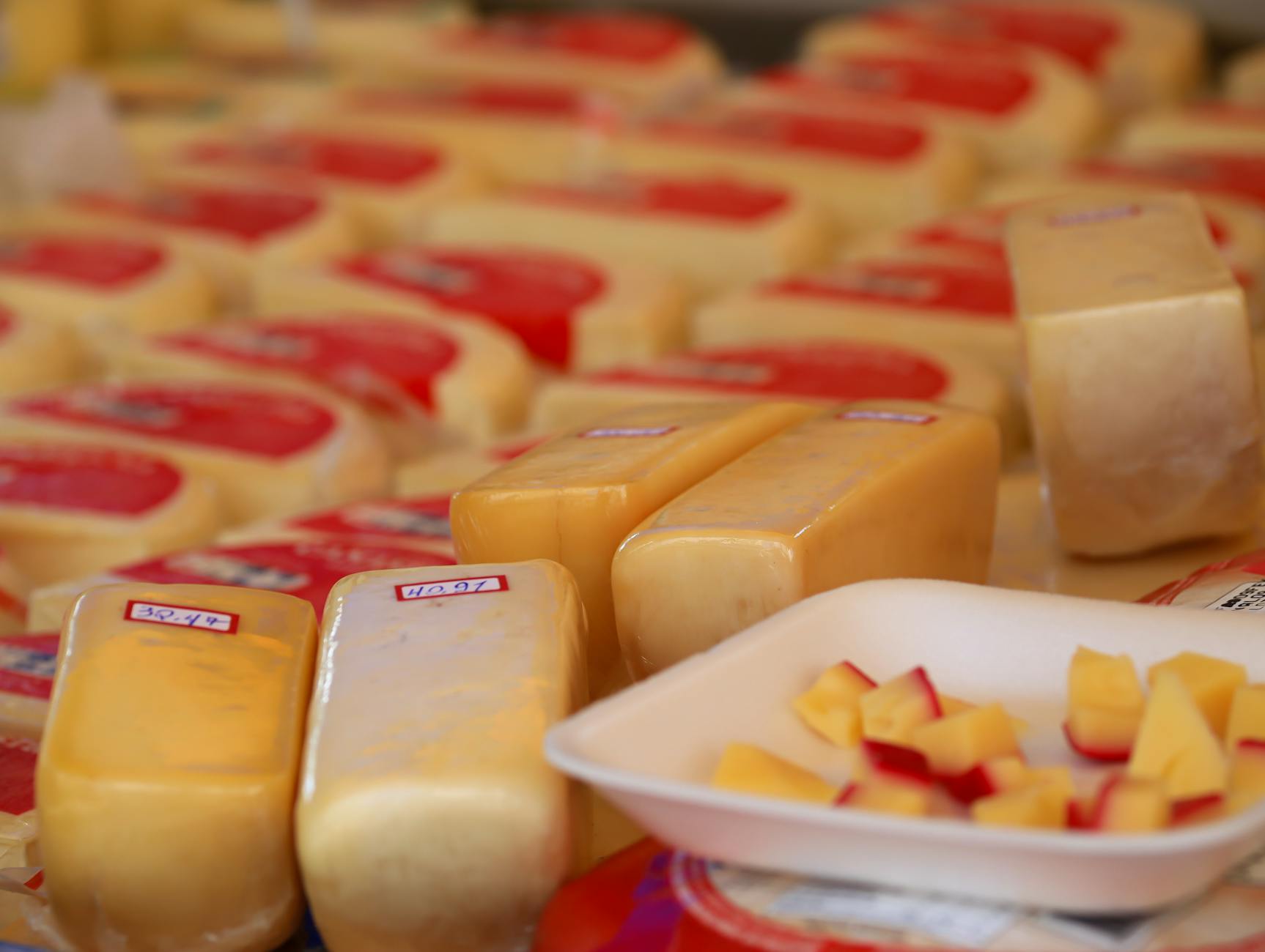 Munich Food Shopping: Delis, Specialty Markets and Gourmet Stores 3 Bavarian cheese shop counter