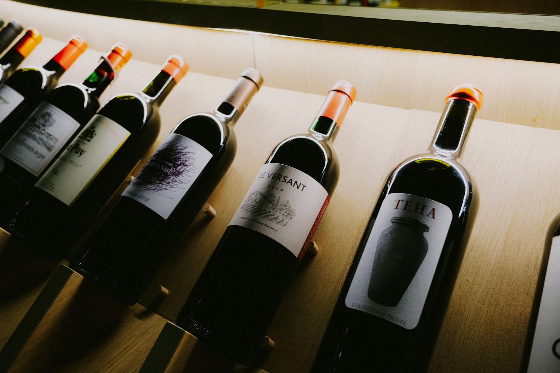 Munich Wine Bars and Craft Beer Spots: Beyond Beer Gardens 3 Natural wine bottles in a bar