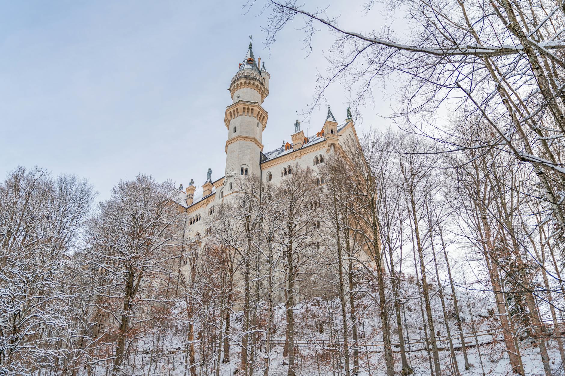 Neuschwanstein Castle Bavarian Alps fairytale Ludwig II