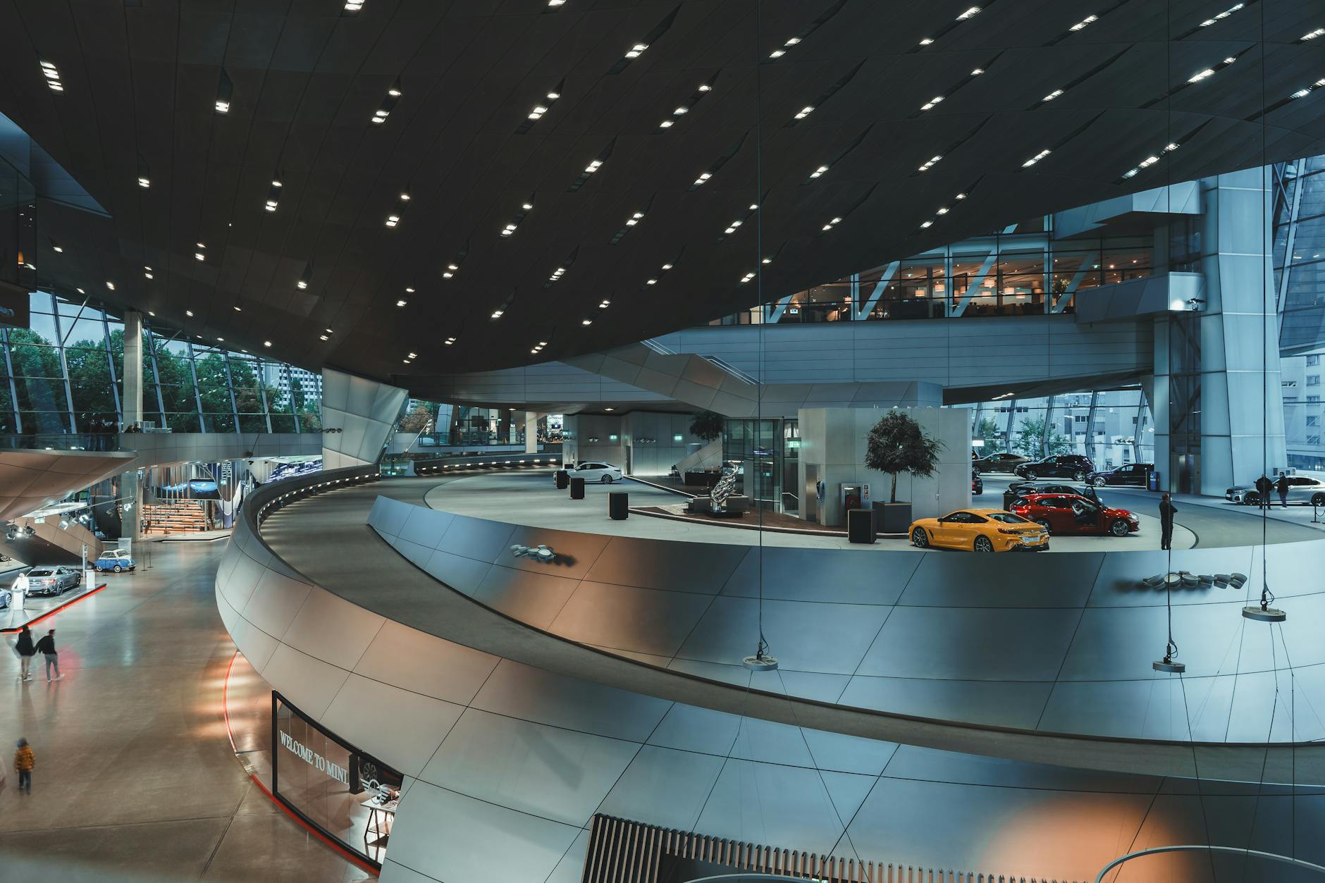 Munich Architecture: From Gothic to Modern — A Visitor's Guide 5 BMW Welt Munich Coop Himmelblau double cone glass cloud roof
