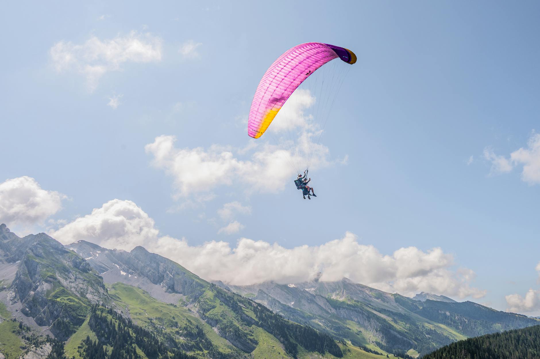 Paragliding Bavarian Alps tandem flight near Munich outdoor adventure