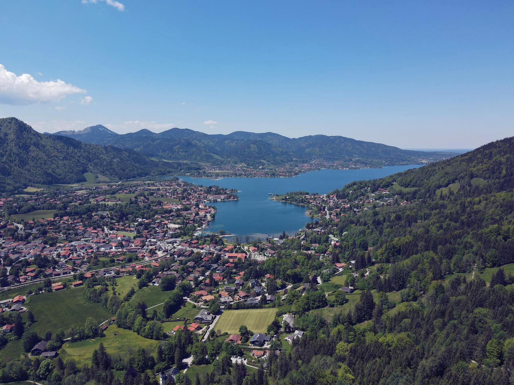 Bavarian lake swimming Tegernsee outdoor day trip from Munich