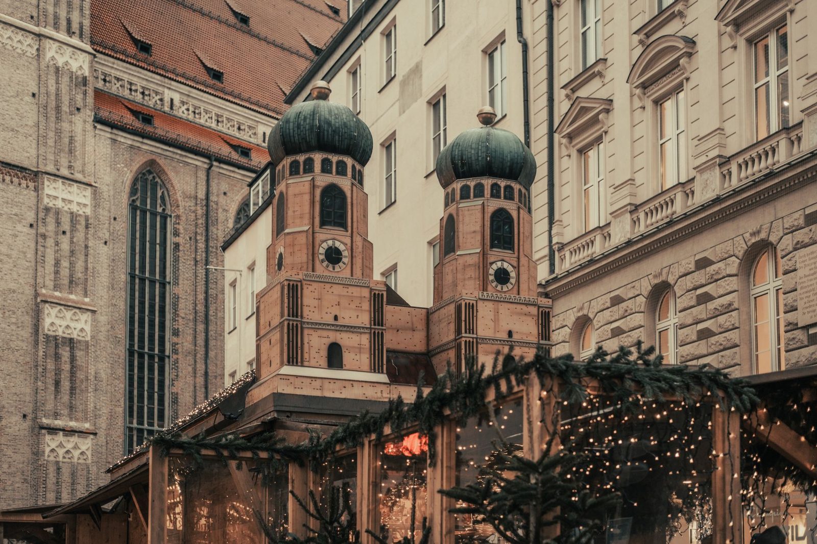 Family-Friendly Restaurants 5 Food stalls at Munich's Viktualienmarkt market hall
